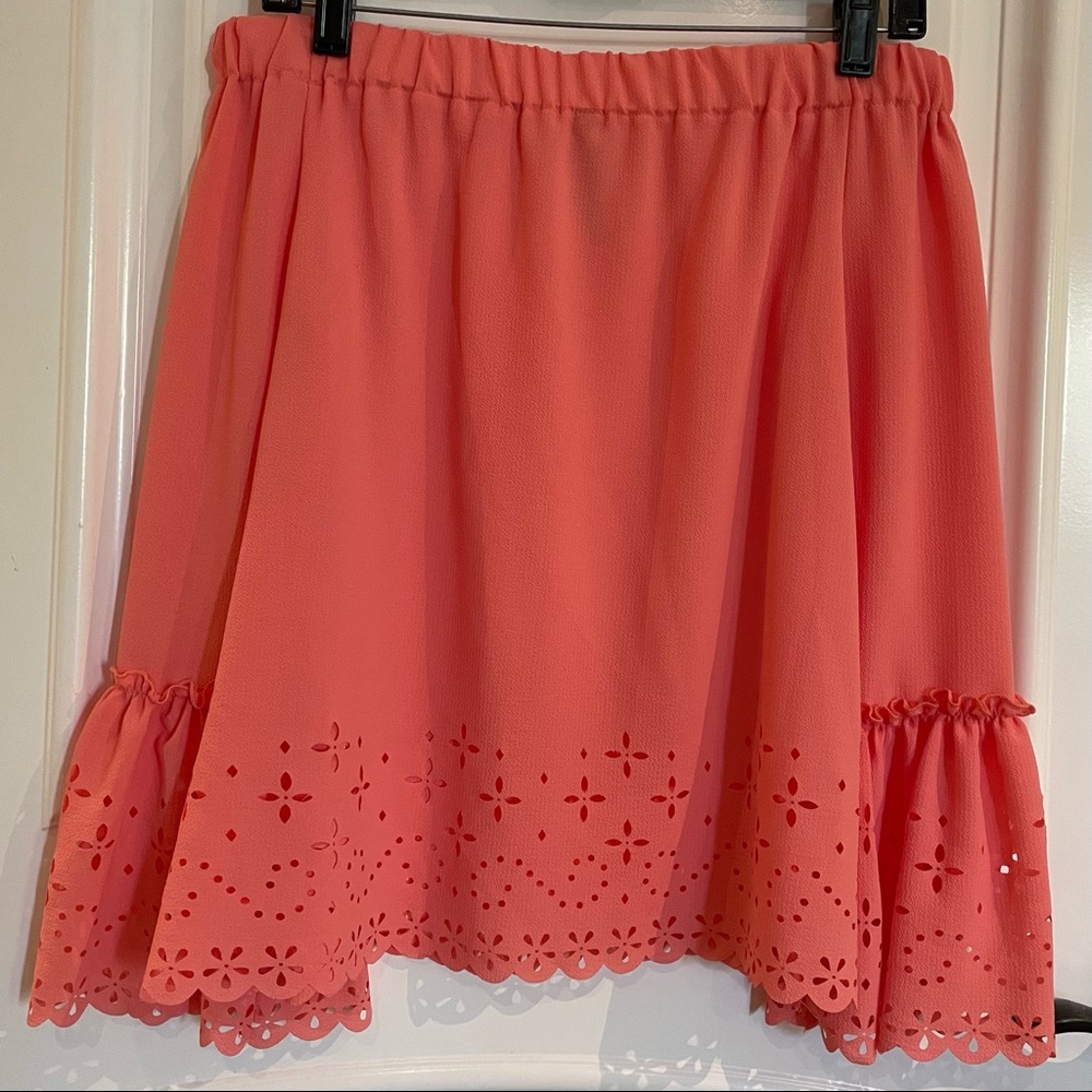 Kay Celine Coral Off the Shoulder Top (OS) - Picture 7 of 11